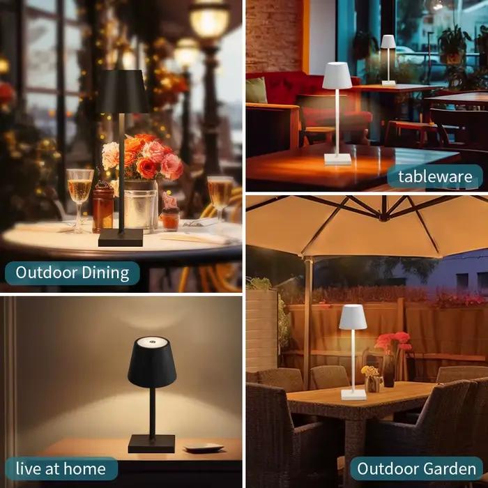 Lampe LED de Table Rechargeable avec Joli Tactile
