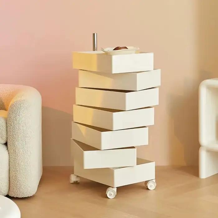 Meuble de rangement mobile à tiroirs