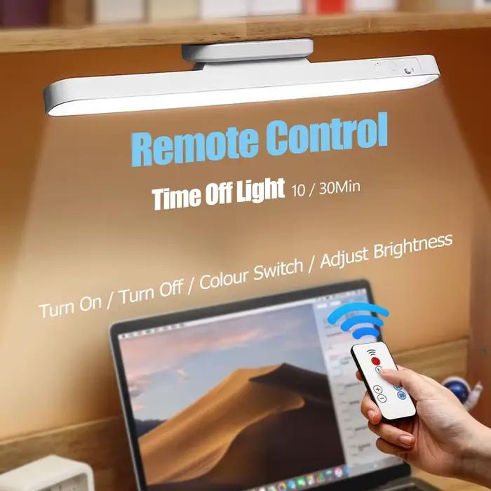 Lampe de bureau LED à distance suspension magnétique veilleuse USB