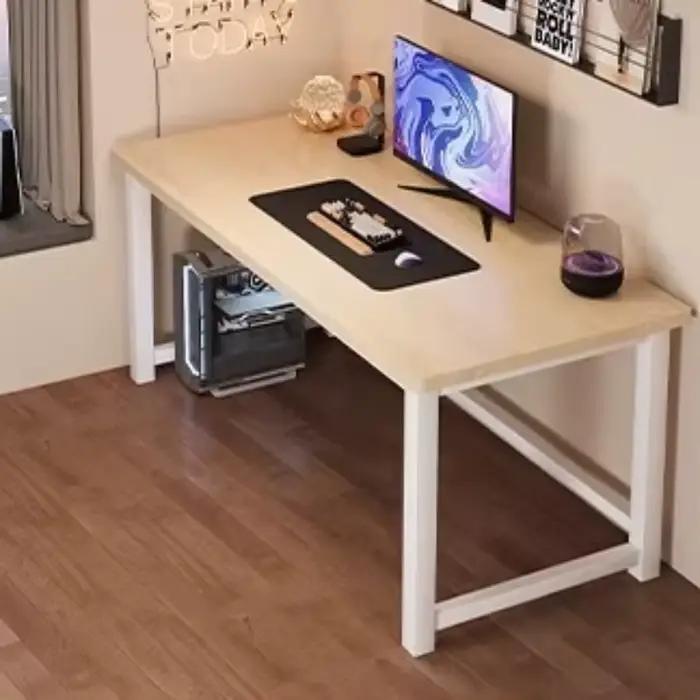 Bureau de travail moderne et minimaliste en bois pour la maison et le bureau