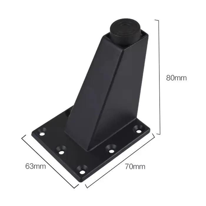 Coussinets de pieds de meubles en alliage d'aluminium