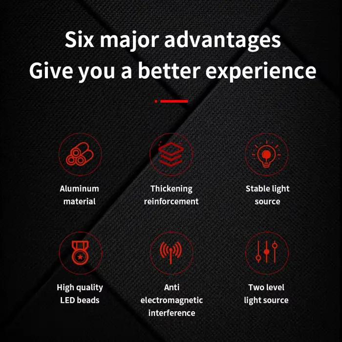 Lampe LED portable sans fil adaptée à la batterie Milwaukee M18