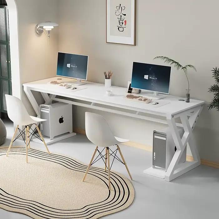 Coin de bureau réglable pour femmes design professionnel minimaliste bois blanc mobilier de bureau pour maison et entreprise occasions spéciales