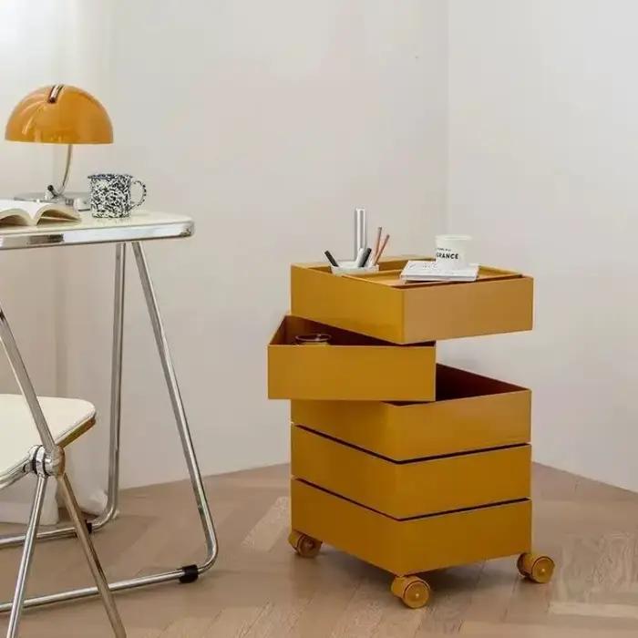 Meuble de rangement mobile à tiroirs