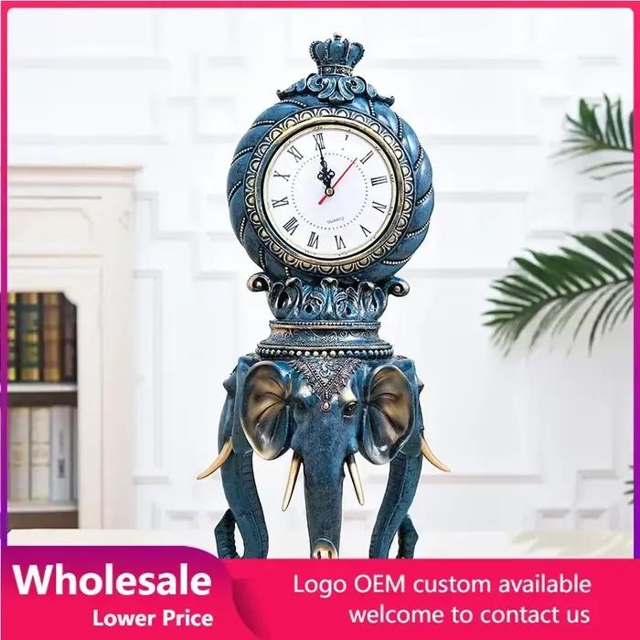 Horloge de bureau Vintage créative de style européen