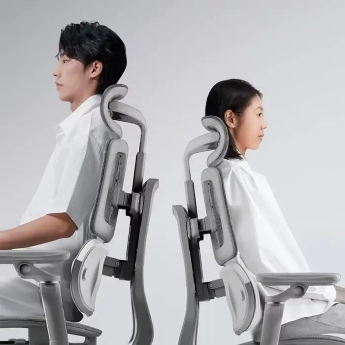 Chaise de bureau ergonomique en maille