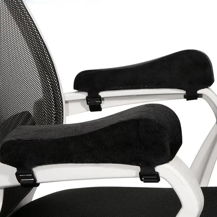 Ensembles d'accoudoirs ergonomiques de chaise OOAGE en polyester avec mousse à mémoire de forme pour une utilisation générale au bureau pour adultes occasions spéciales