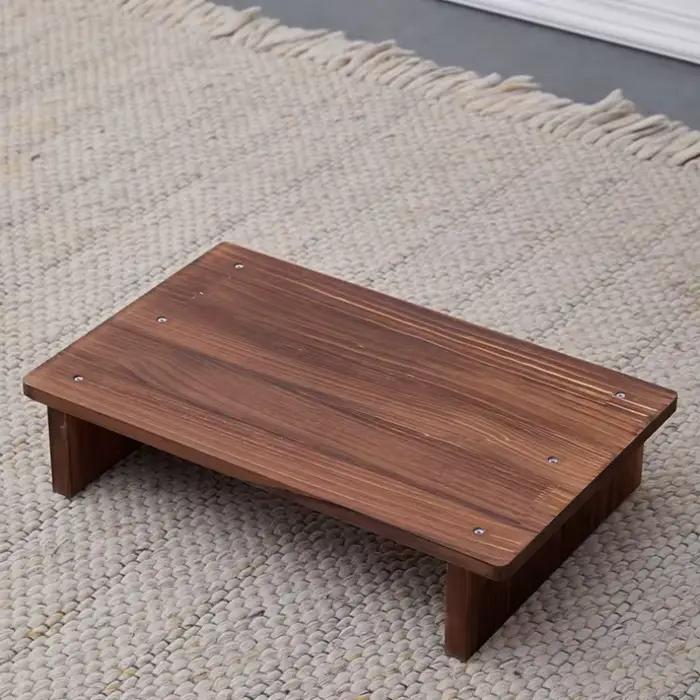 Bureau à baie vitrée en bois massif