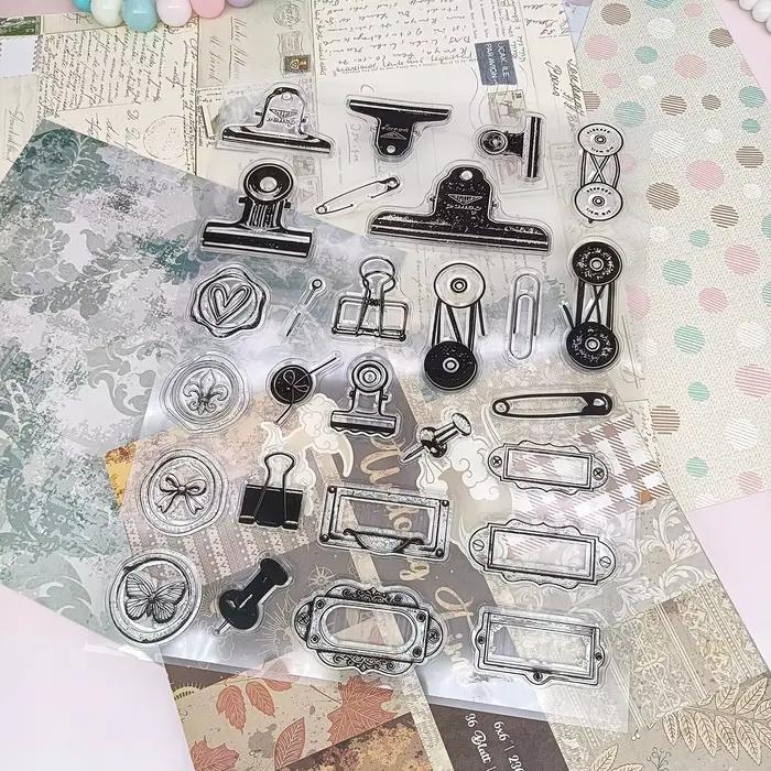 Clips de bureau vintage