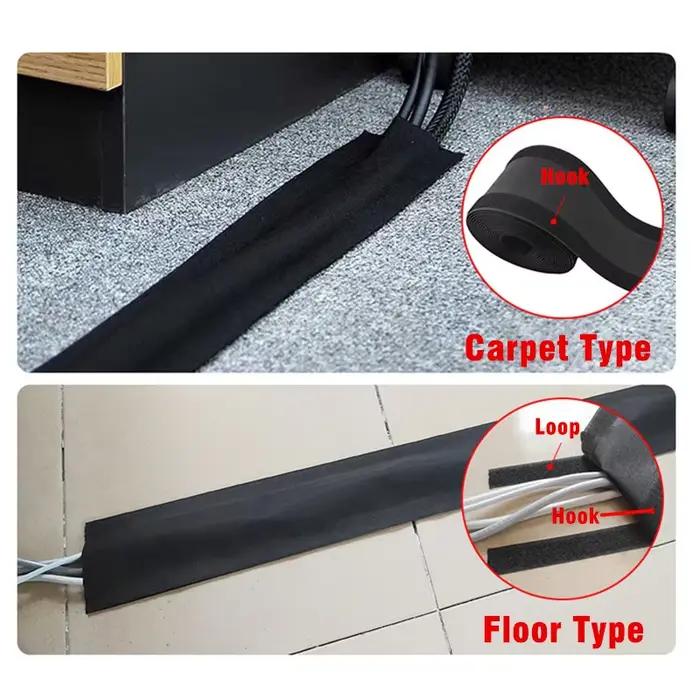 Manchon de câble de tapis pour la maison et le bureau