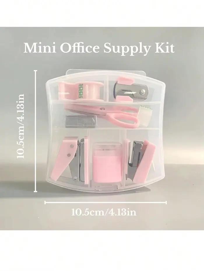 Mini kits de fournitures de bureau 8 pièces
