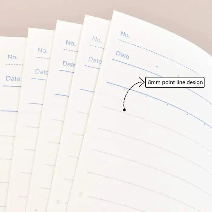 Japon KOKUYO cahier 80 Pages Campus B5/A5 Surface souple reliure sans fil ligne horizontale école bureau papeterie