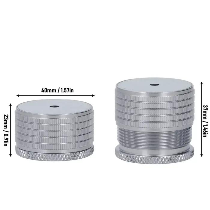 2 pièces meubles Riser 23-37mm réglable 50-500kg portant en alliage d'aluminium lit canapé Table
