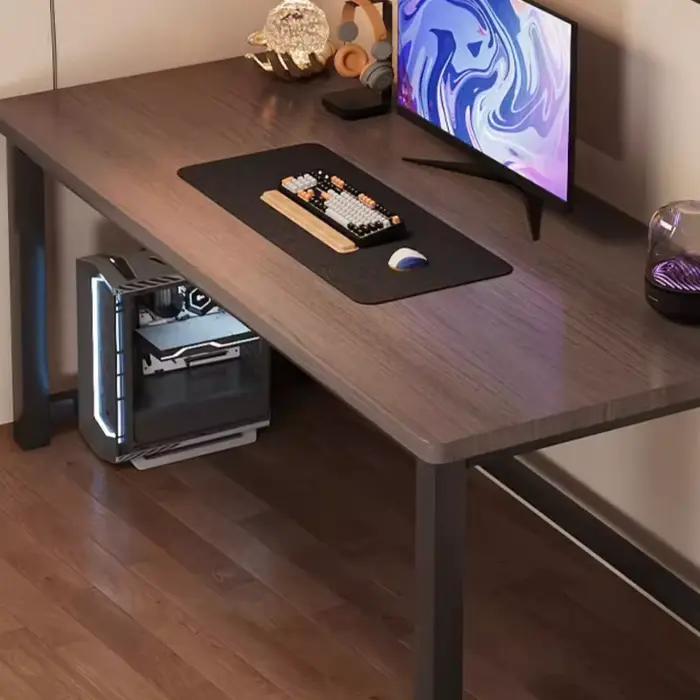 Bureau de travail moderne et minimaliste en bois pour la maison et le bureau