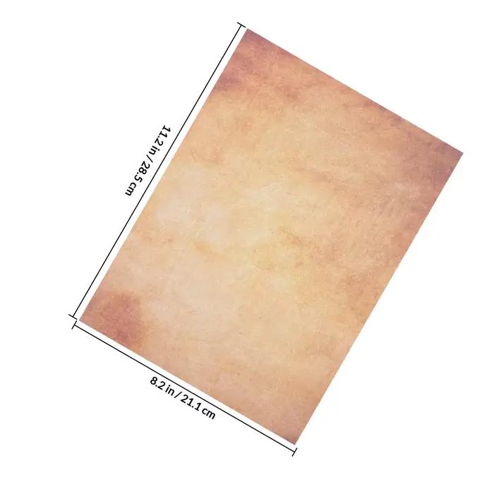 Papier parchemin rétro pour impression et écriture