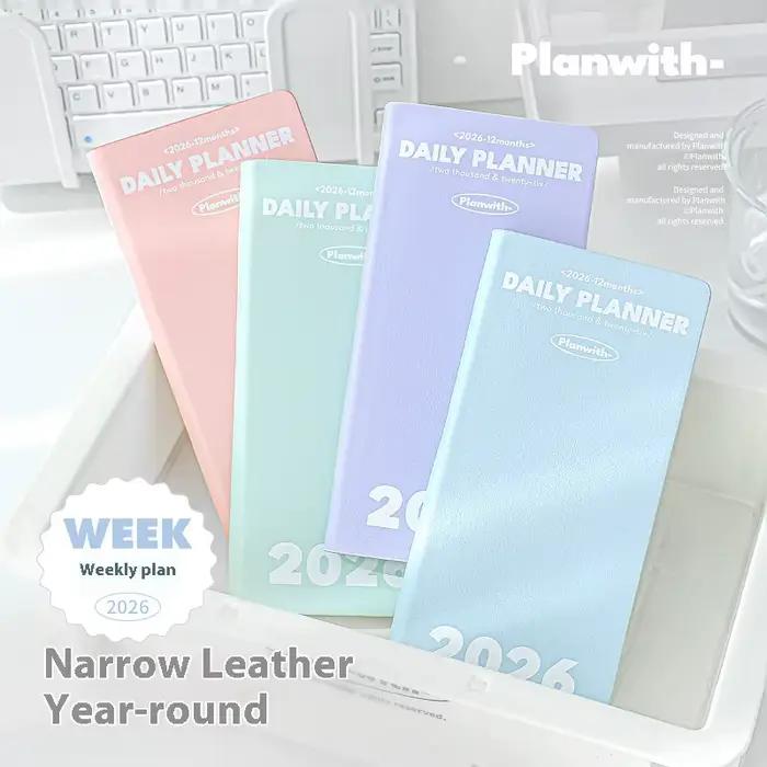 Planwith – carnet annuel 2026