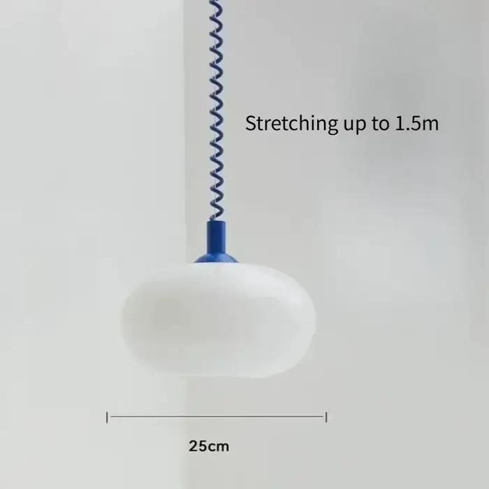 Bauhaus lampe à suspension en verre lustres suspendus minimalistes L luminaire pour salon Restaurant cuisine chambre