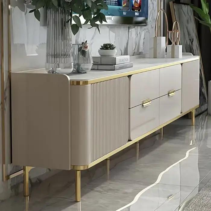 Meuble TV de luxe esthétique moderne