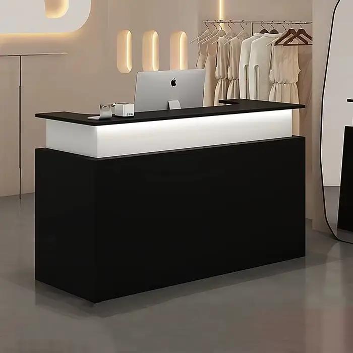 Décoration bureaux de réception de luxe comptoir d'affichage