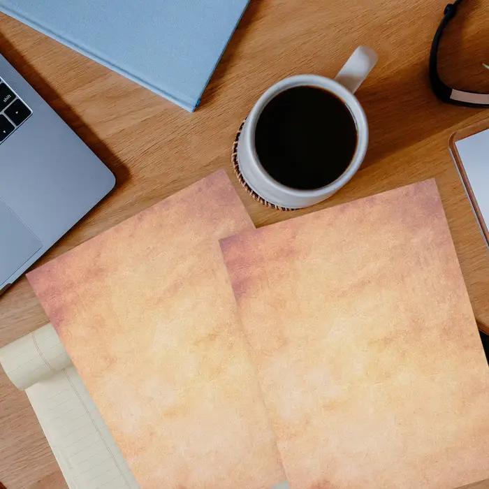 Papier parchemin rétro pour impression et écriture