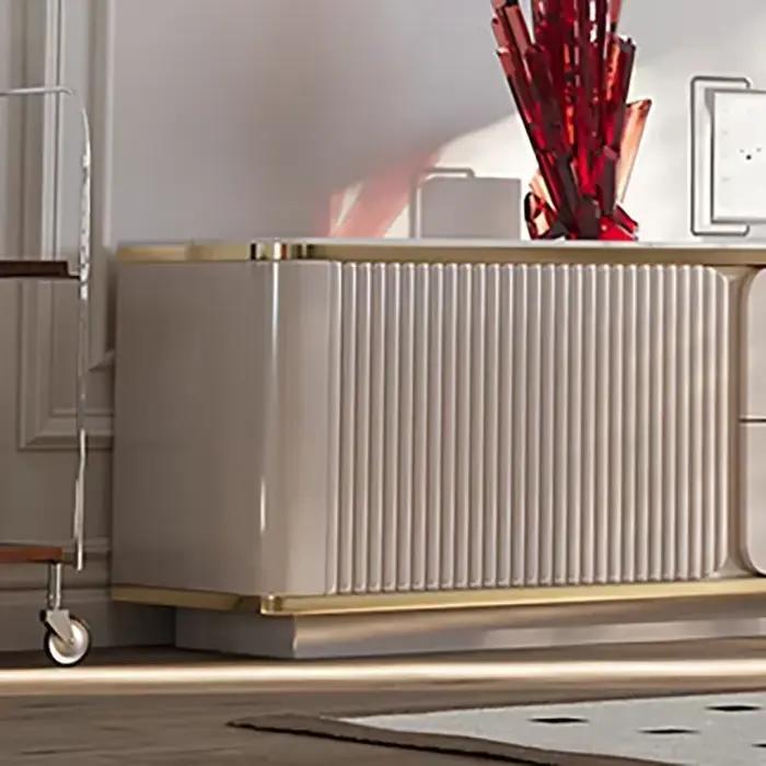 Meuble TV de luxe esthétique moderne