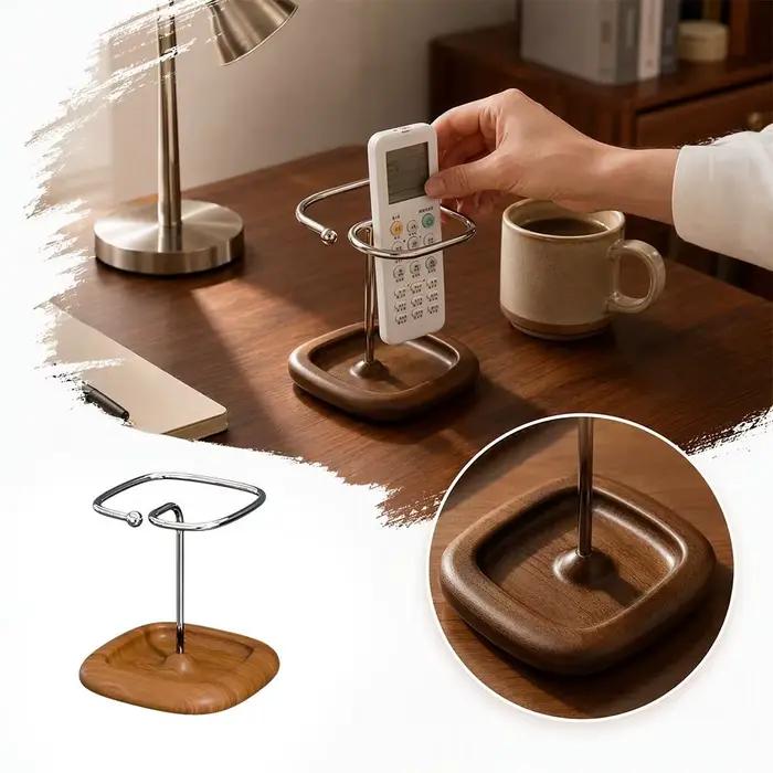 Support de rangement multifonctionnel pour bureau, présentoir de conception moderne, organisateur de télécommandes, étagère de rangement, support pour objets divers