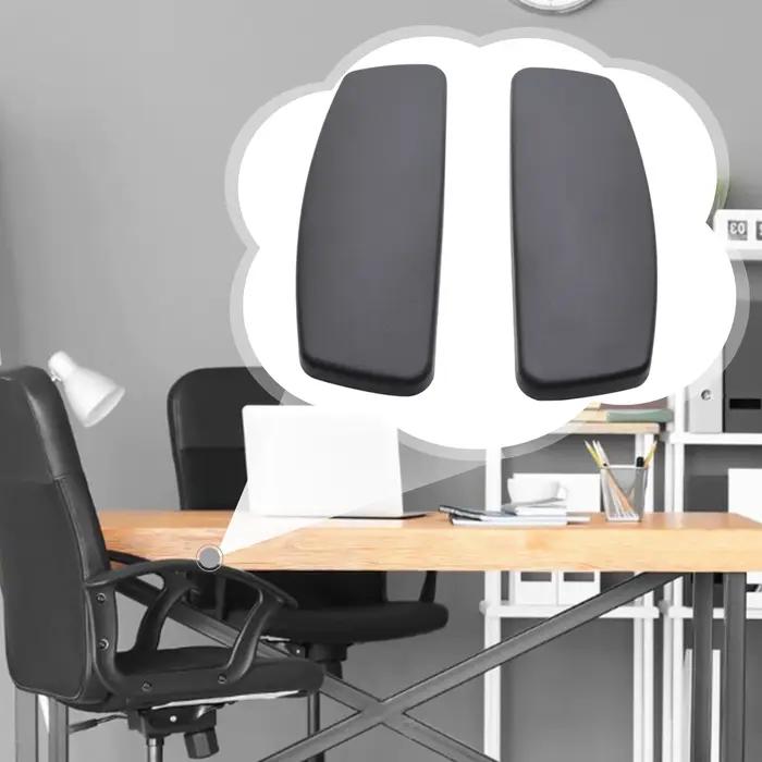 2x Accoudoirs de rechange pour chaise de bureau