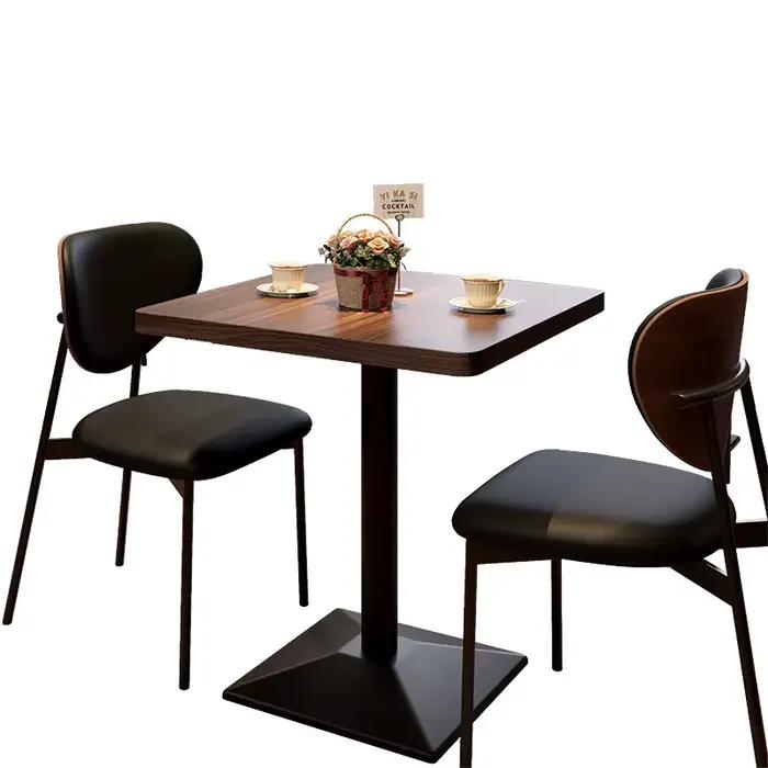 Table et chaise de bistro rétro Commercial Internet célébrité Bar