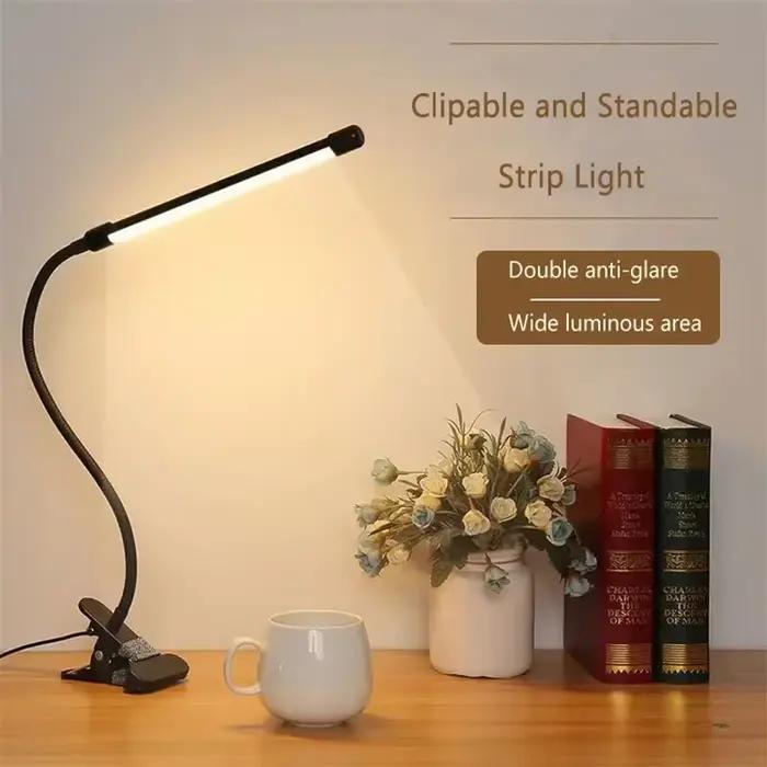 Lampe de lecture LED à pince
