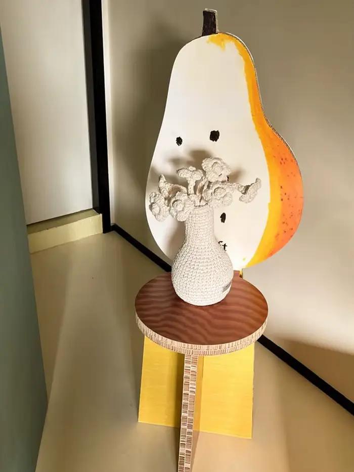 Chaise de designer haut de gamme créative en forme de couteau et de fourchette