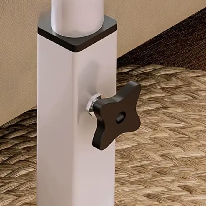 Table basse en métal pour poste de travail