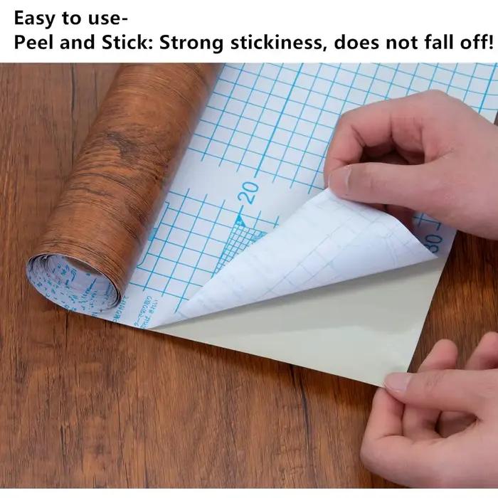 Papier de contact imperméable auto-adhésif en PVC