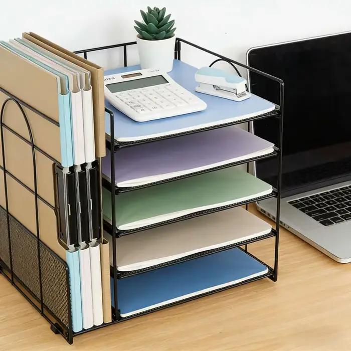 Organisateur de documents de bureau en papier