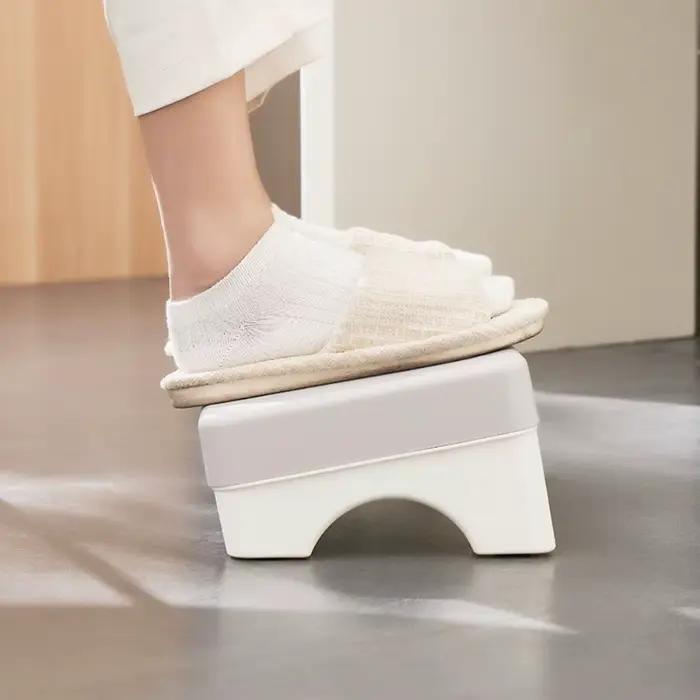 Repose-pieds ergonomique en PP pour sous le bureau