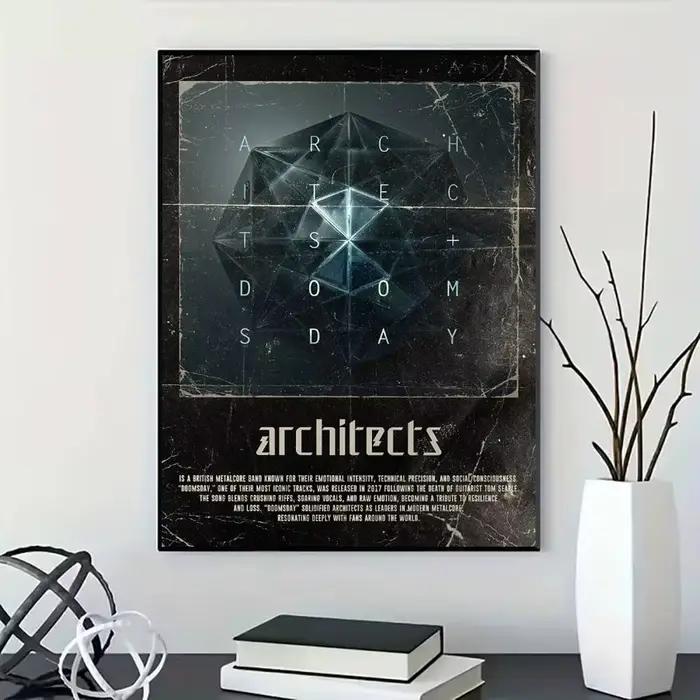Affiche de groupe A-Architectectes pour une décoration moderne dans les bureaux
