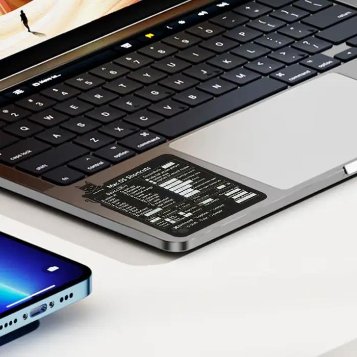 Autocollant de raccourci de clavier de référence d'ordinateur