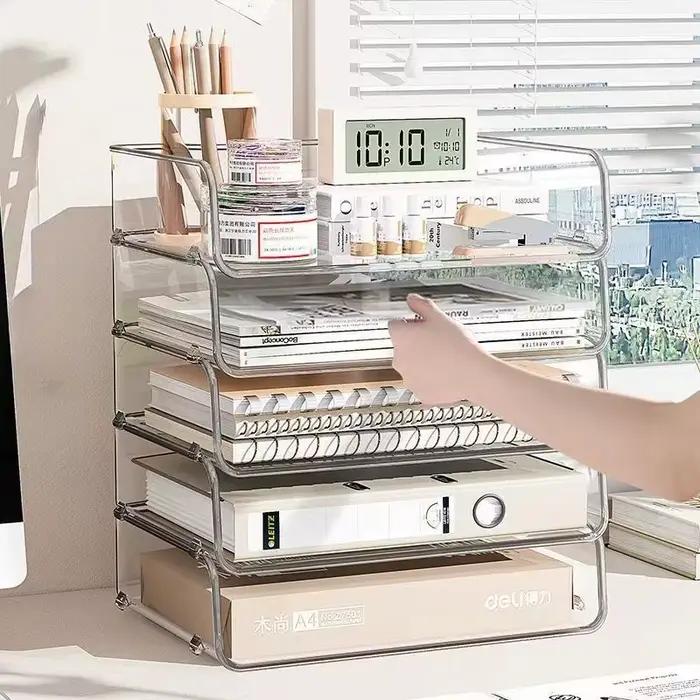 Plateau de fichiers de bureau Transparent