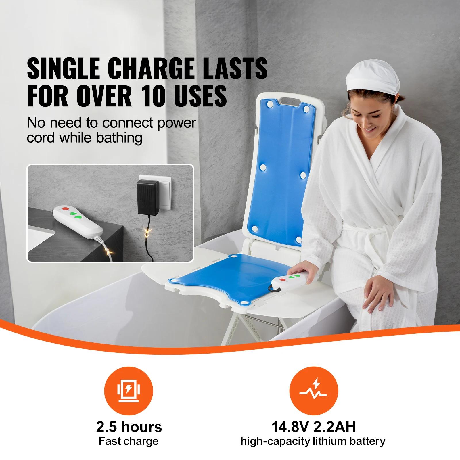 SucceBuy Dispositifs de levage de chaise électrique pour soulever les personnes âgées hors sol, haut