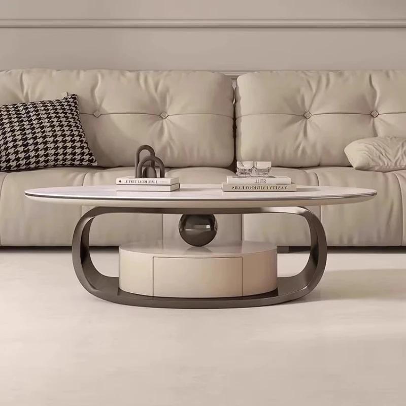 Table basse nordique peu encombrante, luxe, claire, Simple, écriture, Table d'appoint, décoration ro