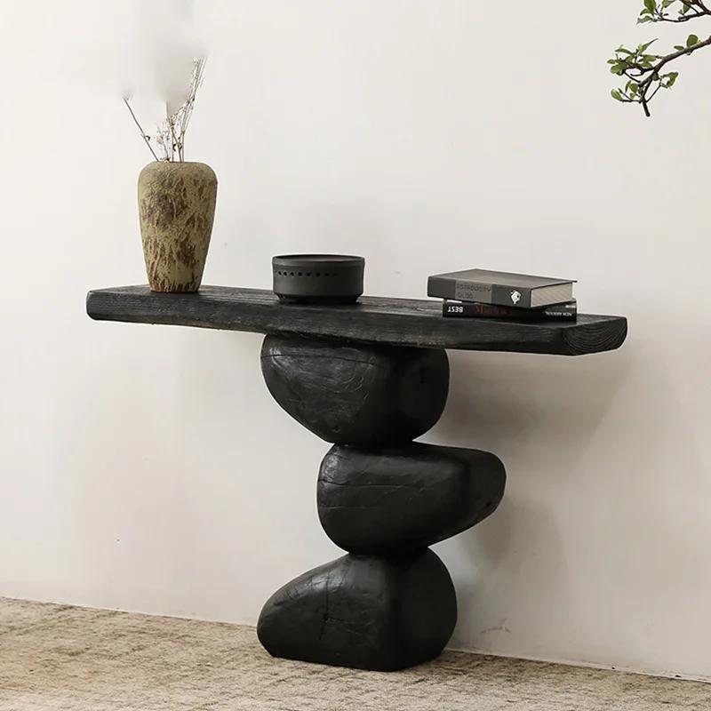 Rangement entrée Table décoration luxe couloir Console Tables Design moderne Console D'entrée Meuble